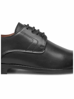 Henry Stevens Business-Schuhe<Herren Schnürer – Wallace PD schwarz uni