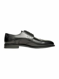 Henry Stevens Business-Schuhe|Freizeit-Schuhe<Herren Schnürer – Winston FBD schwarz uni