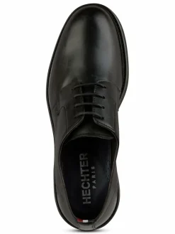 Daniel Hechter Business-Schuhe<Herren Schnürschuh schwarz uni