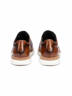 Lloyd Freizeit-Schuhe<Herren Schnürschuh - GORDON cognac uni