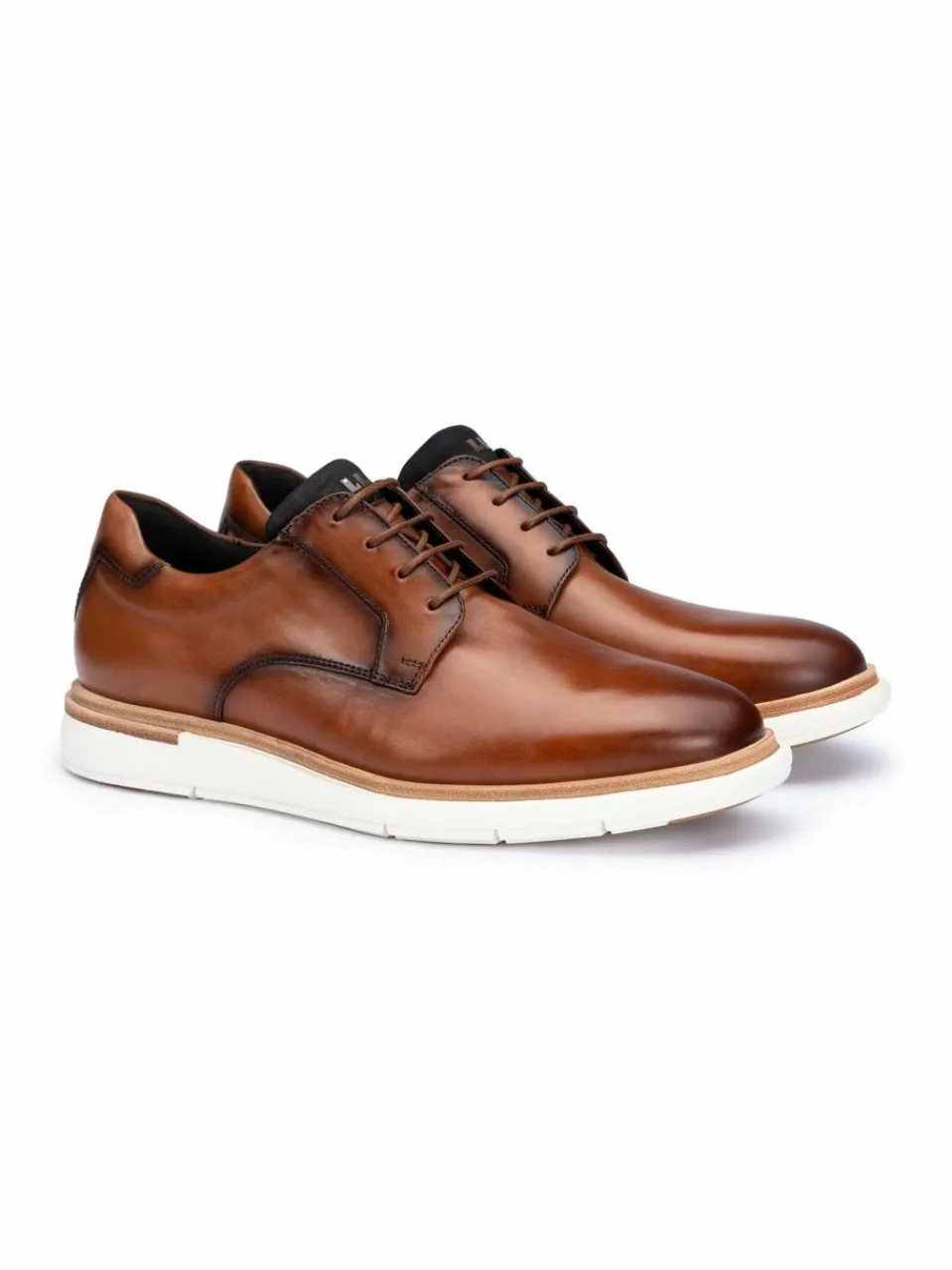 Lloyd Freizeit-Schuhe<Herren Schnürschuh - GORDON cognac uni