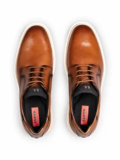 Lloyd Freizeit-Schuhe<Herren Schnürschuh - GORDON cognac uni