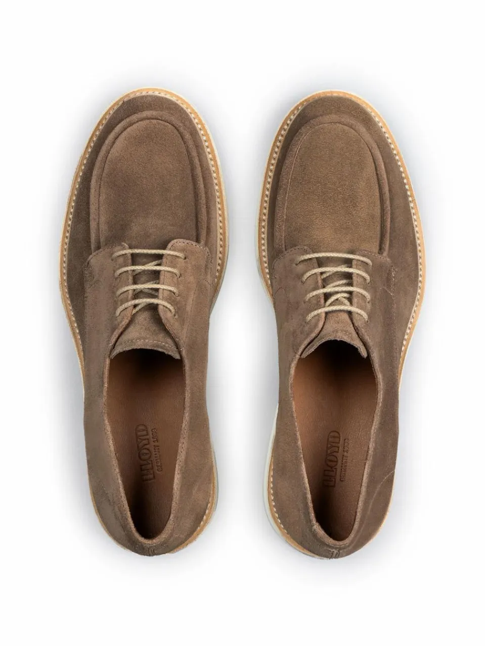 Lloyd Freizeit-Schuhe<Herren Schnürschuh - JUPITER cognac uni