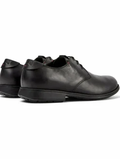 Camper Business-Schuhe|Freizeit-Schuhe<Herren Schnürschuhe - Mil schwarz uni