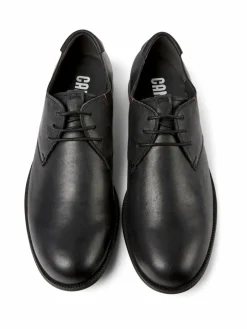 Camper Business-Schuhe|Freizeit-Schuhe<Herren Schnürschuhe - Mil schwarz uni