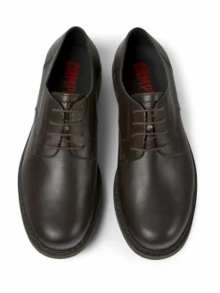 Camper Freizeit-Schuhe<Herren Schnürschuhe - Neuman braun uni