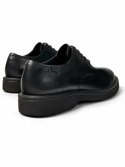 Camper Business-Schuhe<Herren Schnürschuhe - Norman schwarz uni
