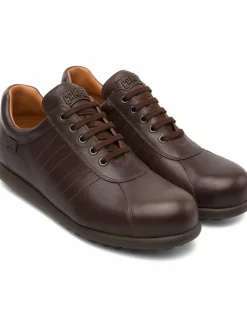 Camper Sneaker<Herren Schnürschuhe - Pelotas braun uni