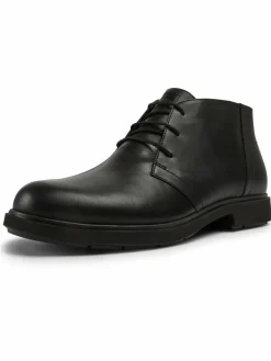 Camper Freizeit-Schuhe|Boots & Stiefeletten<Herren Schnürstiefel - Neuman schwarz uni