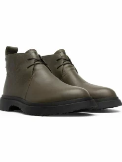 Camper Boots & Stiefeletten<Herren Schnürstiefel - Walden grün uni