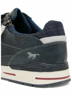 Mustang Freizeit-Schuhe<Herren Schuhe blau uni