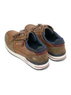 Mustang Freizeit-Schuhe<Herren Schuhe braun uni