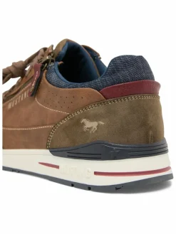 Mustang Freizeit-Schuhe<Herren Schuhe braun uni