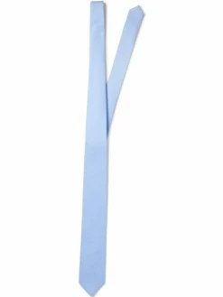 OLYMP Level Five Krawatten & Fliegen<Herren Seidenkrawatte hellblau gemustert