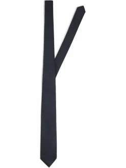 Finshley & Harding Krawatten & Fliegen<Herren Seidenkrawatte marine gemustert