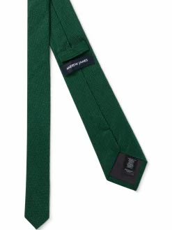 Andrew James Krawatten & Fliegen<Herren Seidenkrawatte tanne strukturiert