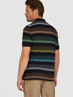 Navigazione Poloshirts<Herren Shirt mehrfarbig gestreift