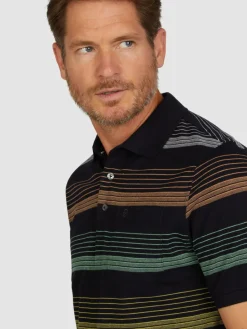 Navigazione Poloshirts<Herren Shirt mehrfarbig gestreift