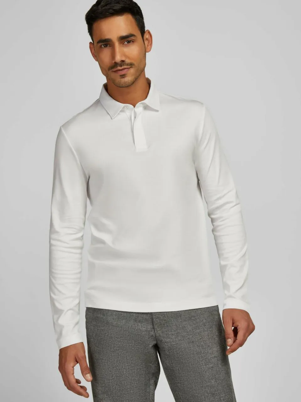 Daniel Hechter Poloshirts<Herren Shirt weiß uni