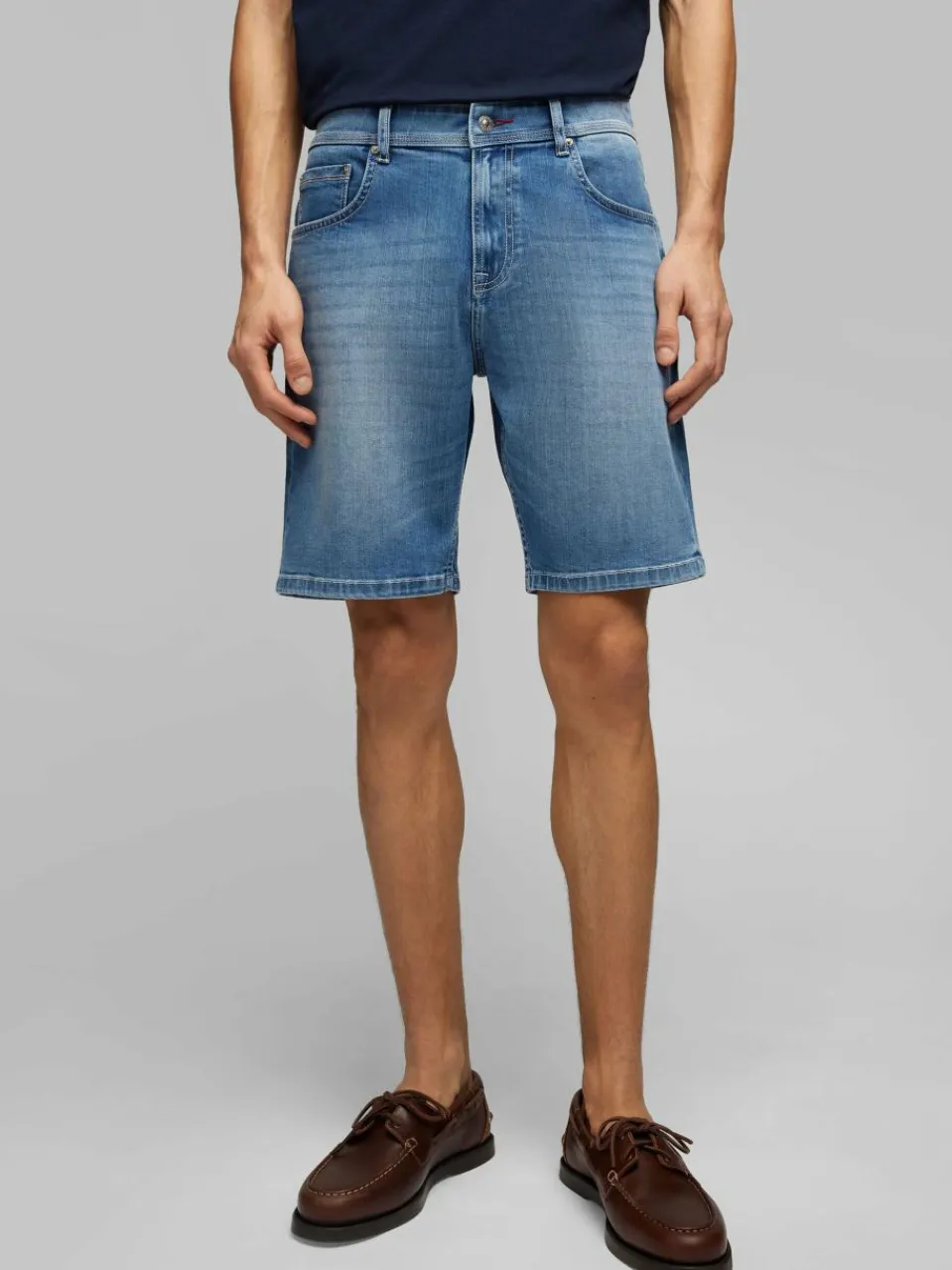 Daniel Hechter Jeans<Herren Shorts blau uni