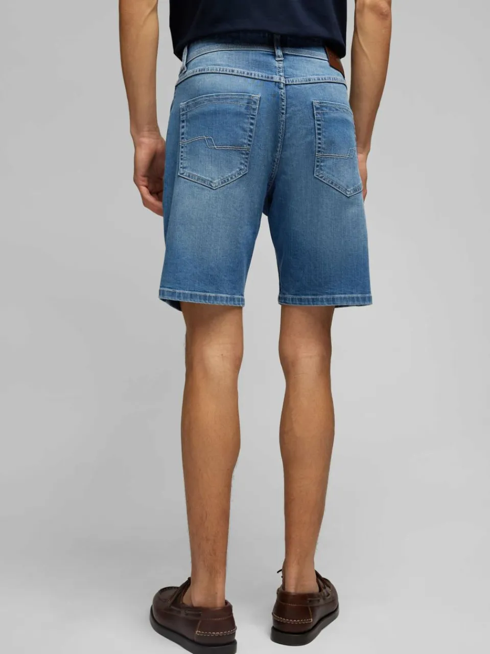 Daniel Hechter Jeans<Herren Shorts blau uni