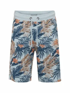 BLEND Hosen<Herren Shorts blau gemustert