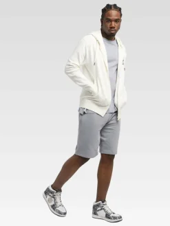 Carlo Colucci Hosen<Herren Shorts - Demorozi grau uni