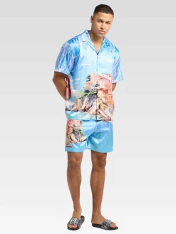 Herren Carlo Colucci Hosen>Herren Shorts - Eichacker