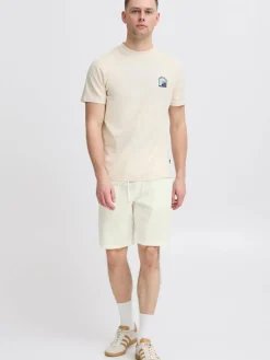 BLEND Hosen<Herren Shorts - BHVOLK weiß uni