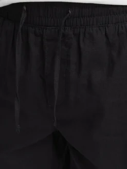 BLEND Hosen<Herren Shorts - BHVOLK schwarz uni