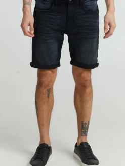 11 Project Jeans<Herren Shorts - PRNias schwarz uni