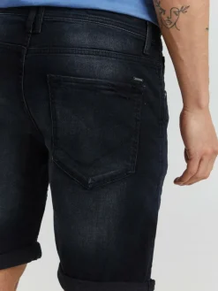 11 Project Jeans<Herren Shorts - PRNias schwarz uni