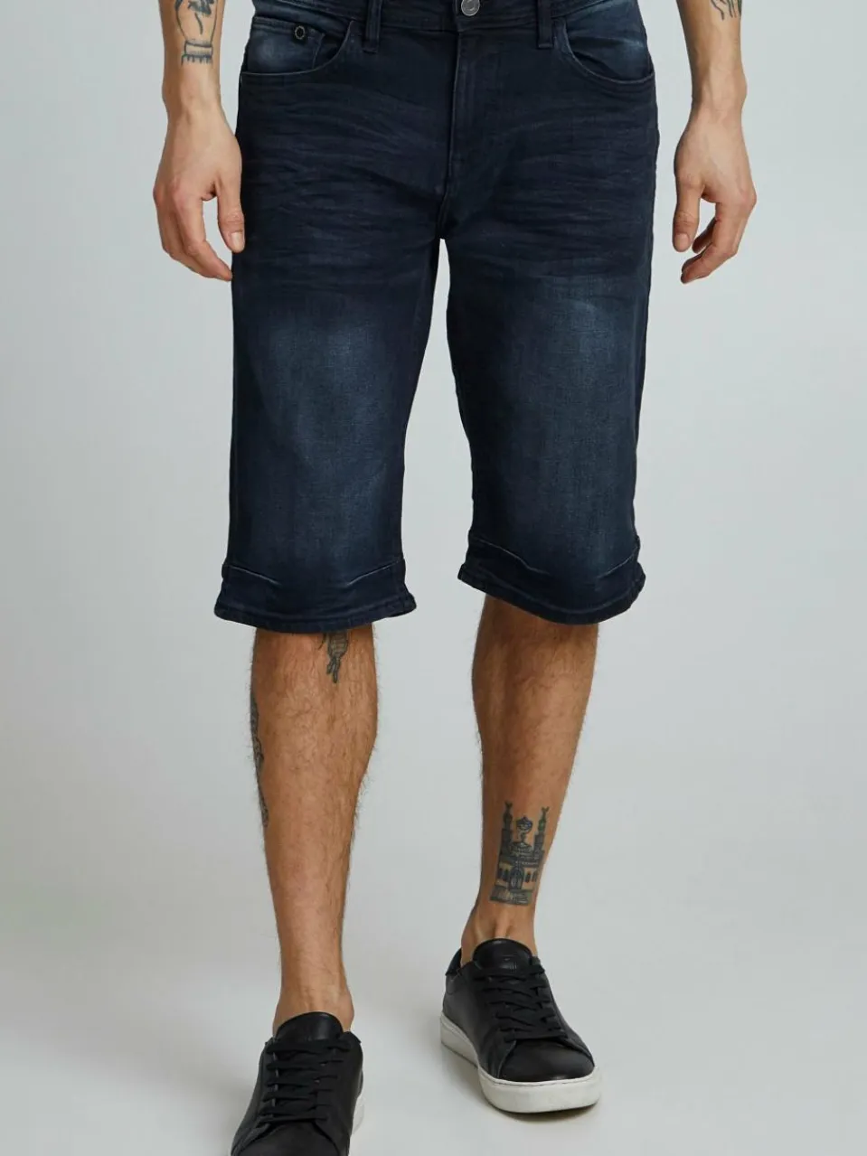 11 Project Jeans<Herren Shorts - PRNordian schwarz uni