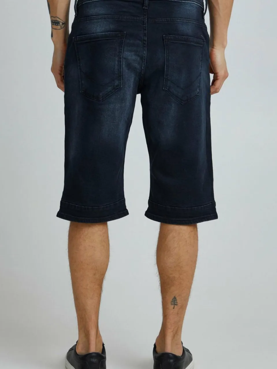 11 Project Jeans<Herren Shorts - PRNordian schwarz uni
