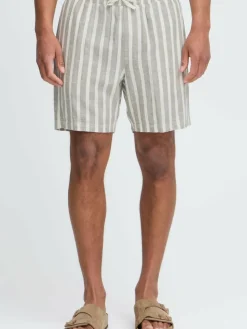 Solid Hosen<Herren Shorts - SDFried grün gestreift