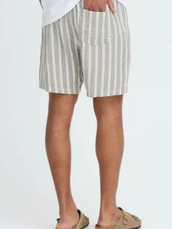 Solid Hosen<Herren Shorts - SDFried grün gestreift