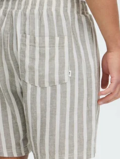 Solid Hosen<Herren Shorts - SDFried grün gestreift