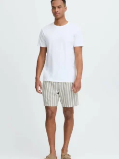Solid Hosen<Herren Shorts - SDFried grün gestreift