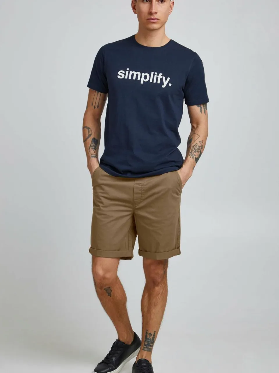 Solid Hosen<Herren Shorts - SDJacob-Jim braun uni