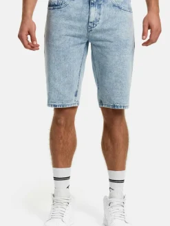 Indicode Jeans<Herren Shorts Jeans - INTempol blau uni