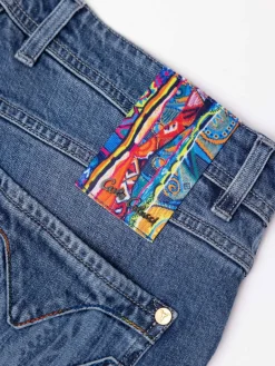 Carlo Colucci Jeans<Herren Slim-fit-Jeans - MIAMI blau uni