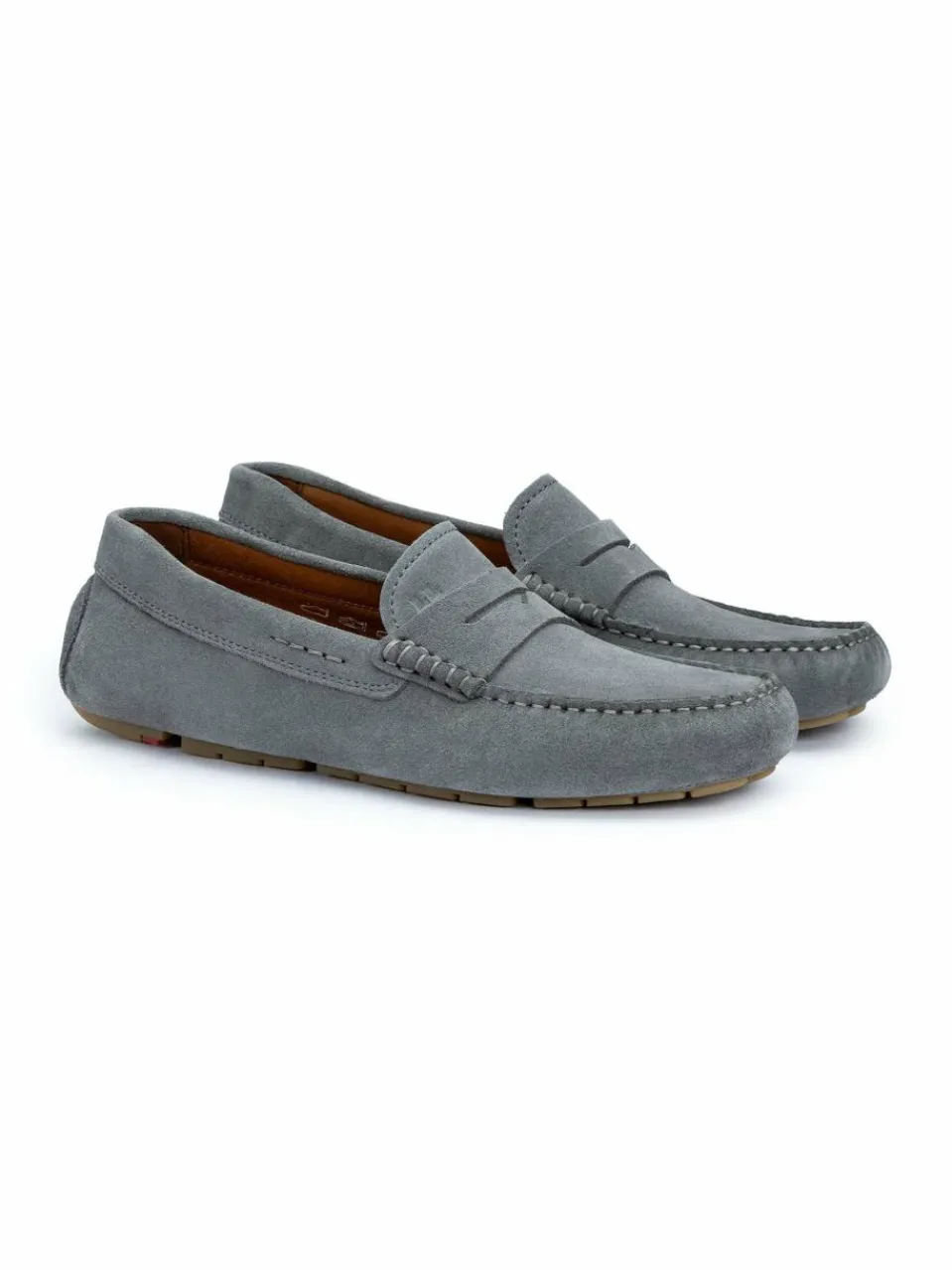 Lloyd Freizeit-Schuhe<Herren Slipper - ELJOS grau uni
