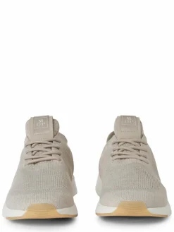Marc O'Polo Freizeit-Schuhe<Herren Sneaker beige strukturiert