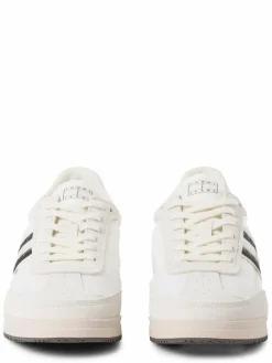 Tommy Jeans Freizeit-Schuhe<Herren Sneaker weiß schwarz gemustert