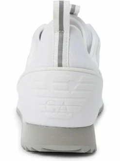 EA7 Emporio Armani Freizeit-Schuhe<Herren Sneaker weiß gemustert