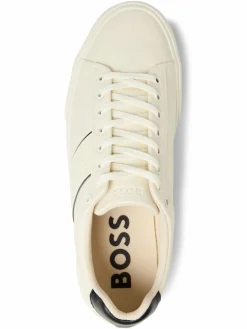 BOSS Freizeit-Schuhe|Sneaker<Herren Sneaker - Aiden_Tenn ecru uni