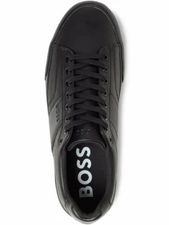 BOSS Freizeit-Schuhe|Sneaker<Herren Sneaker - Aiden_Tenn schwarz uni