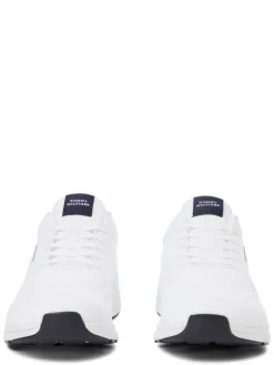 Tommy Hilfiger Freizeit-Schuhe|Sneaker<Herren Sneaker - Modern Comfort Run Knit weiß strukturiert