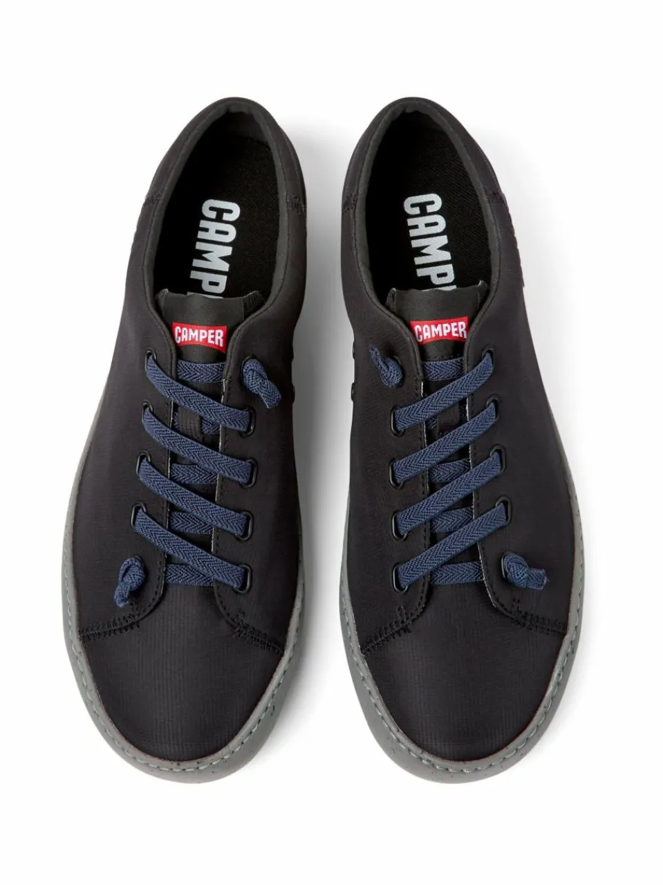 Camper Freizeit-Schuhe<Herren Sneaker - Peu Touring schwarz uni