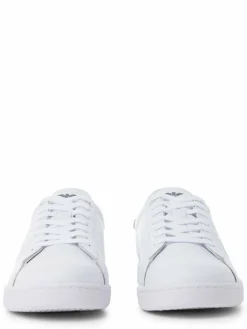 Herren EA7 Emporio Armani Freizeit-Schuhe|Sneaker>Herren Sneaker aus Leder